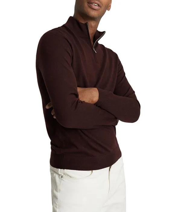 Blackhall Merino Wool Half Zip Sweater
