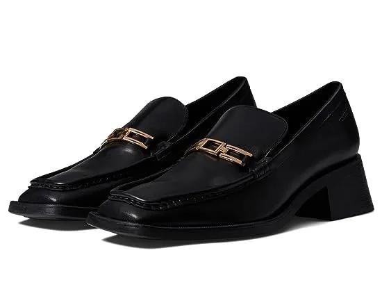 Blanca Leather Chain Loafer