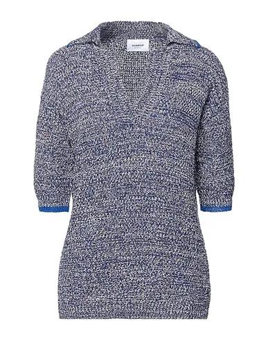Blue Bouclé Sweater