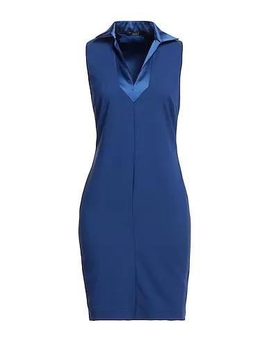 Blue Cady Short dress