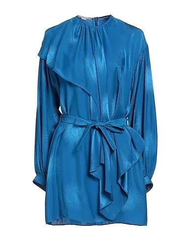 Blue Cady Short dress