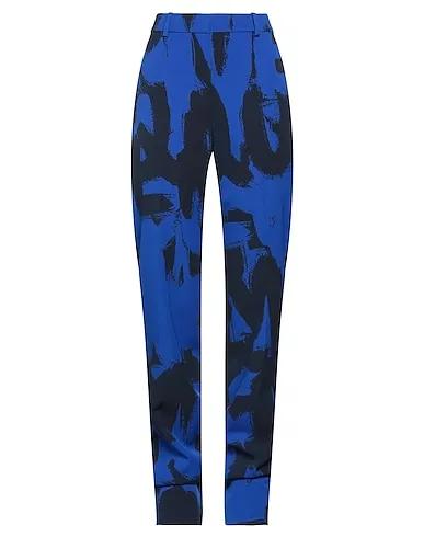 Blue Cool wool Casual pants