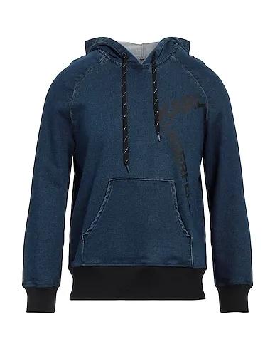 Blue Denim Hooded sweatshirt