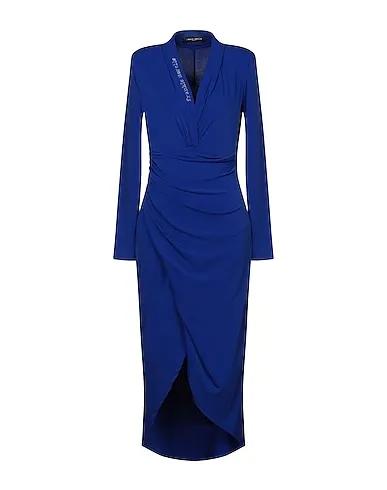 Blue Jersey Midi dress