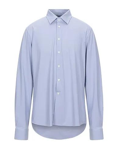 Blue Jersey Patterned shirt