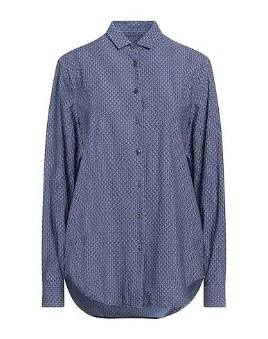 Blue Jersey Patterned shirts & blouses