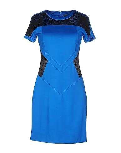 Blue Jersey Short dress