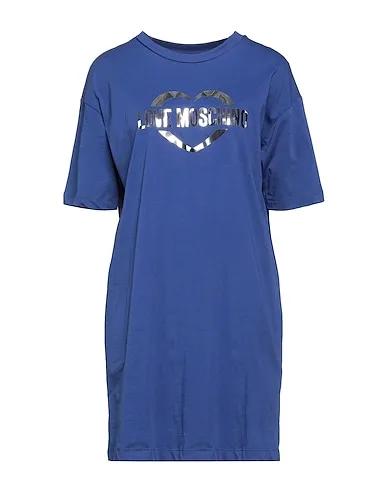 Blue Jersey Short dress