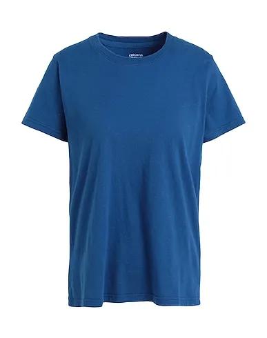 Blue Jersey T-shirt WOMEN LIGHT ORGANIC TEE

