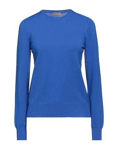 Blue Knitted Cashmere blend