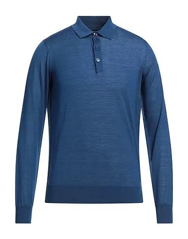 Blue Knitted Sweater