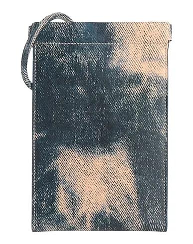 Blue Leather Cross-body bags