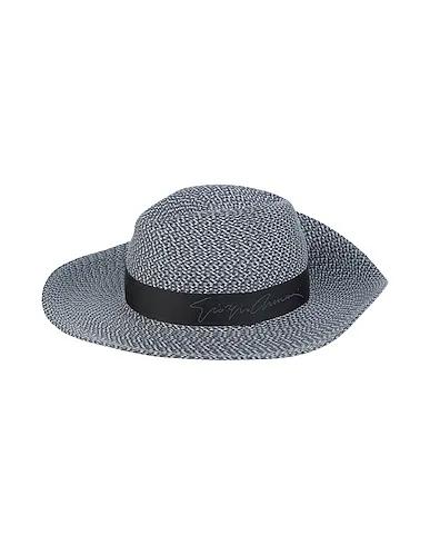 Blue Plain weave Hat