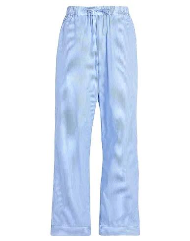 Blue Poplin Casual pants -