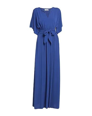 Blue Synthetic fabric Long dress