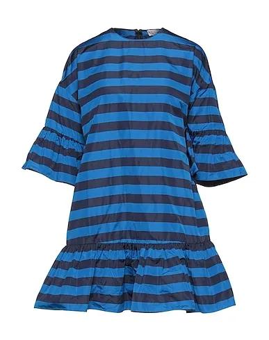 Blue Taffeta Short dress