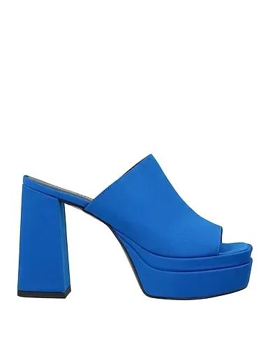 Blue Techno fabric Sandals