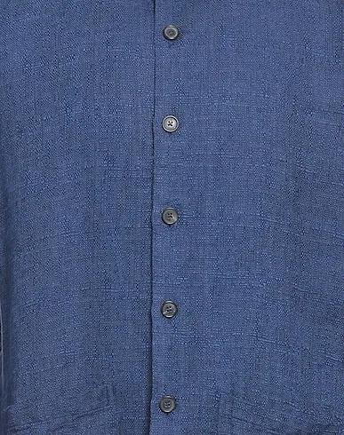 Blue Tweed Linen shirt