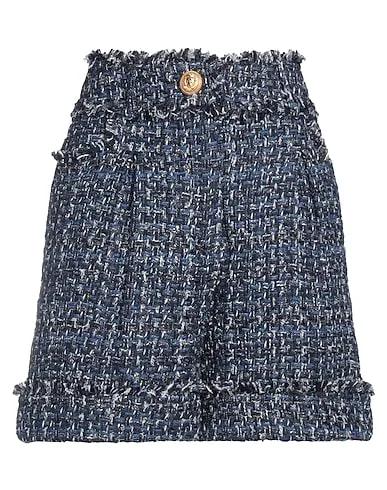 Blue Tweed Shorts & Bermuda