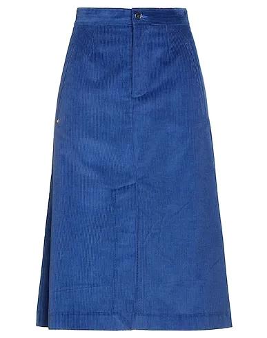 Blue Velvet Midi skirt