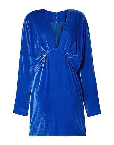 Blue Velvet Short dress