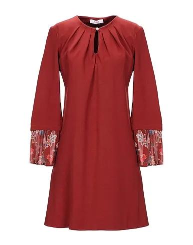 BLUGIRL BLUMARINE | Brick red Women‘s Short Dress