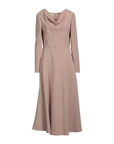 Blush Crêpe Midi dress