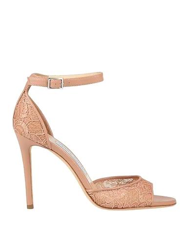 Blush Lace Sandals
