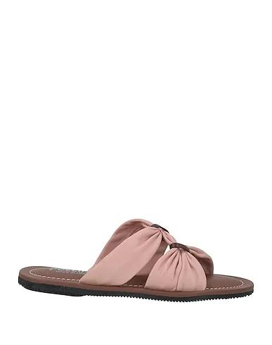Blush Leather Sandals