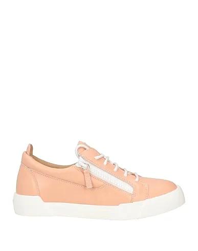 Blush Leather Sneakers