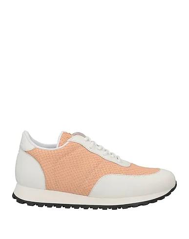 Blush Leather Sneakers