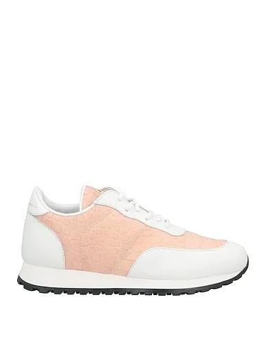 Blush Leather Sneakers