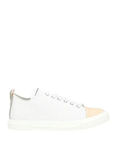 Blush Leather Sneakers
