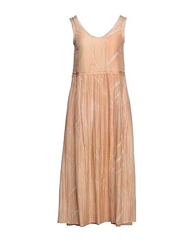 Blush Plain weave Midi dress