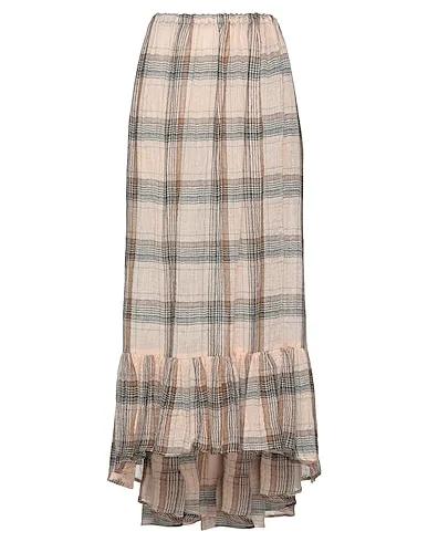 Blush Tweed Maxi Skirts