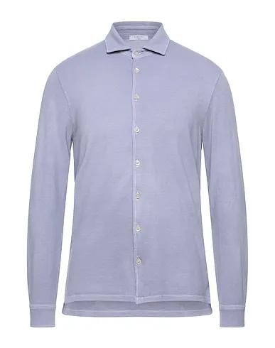 BOGLIOLI | Lilac Men‘s Solid Color Shirt