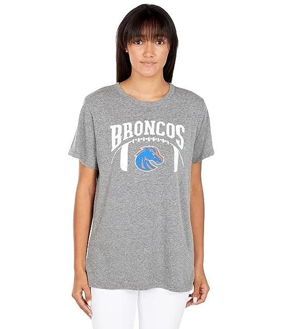 Boise State Broncos 1/2 Time Short Sleeve Tee