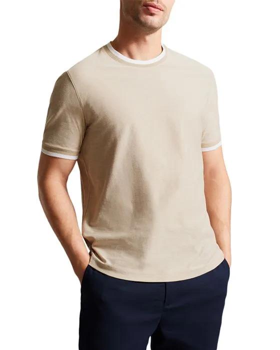 Bowker Regular Fit Cotton Textured Tee