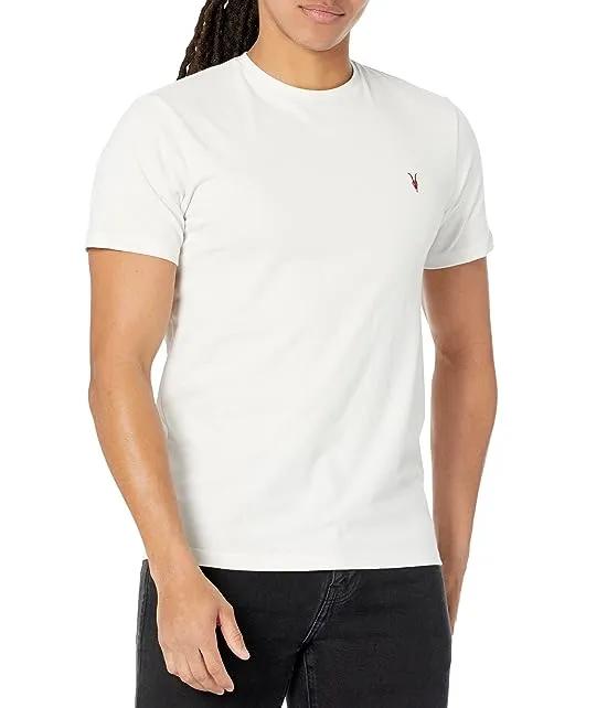 Brace Contrast Short Sleeve Crew