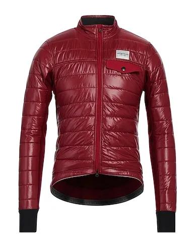 Brick red Baize Shell  jacket
