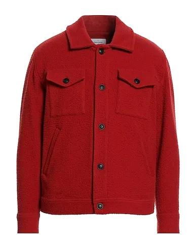 Brick red Flannel Jacket