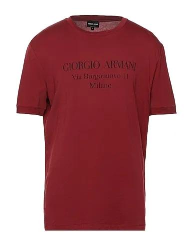 Brick red Jersey T-shirt