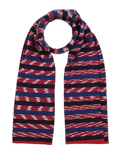 Brick red Knitted Scarves and foulards