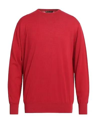 Brick red Knitted Sweater