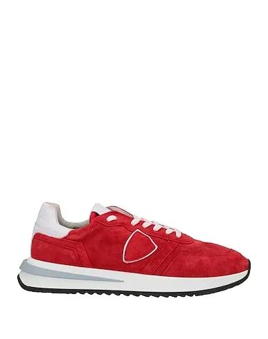 Brick red Leather Sneakers