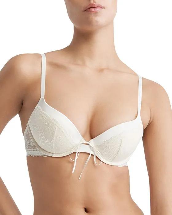 Bridal Push Up Plunge Bra