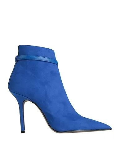 Bright blue Ankle boot