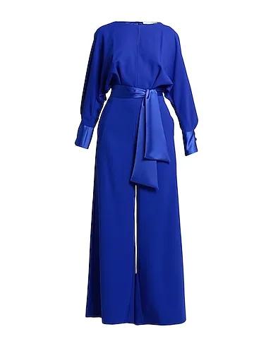 Bright blue Cady Jumpsuit/one piece