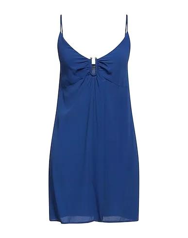 Bright blue Crêpe Short dress