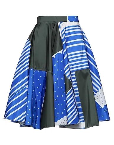 Bright blue Grosgrain Midi skirt